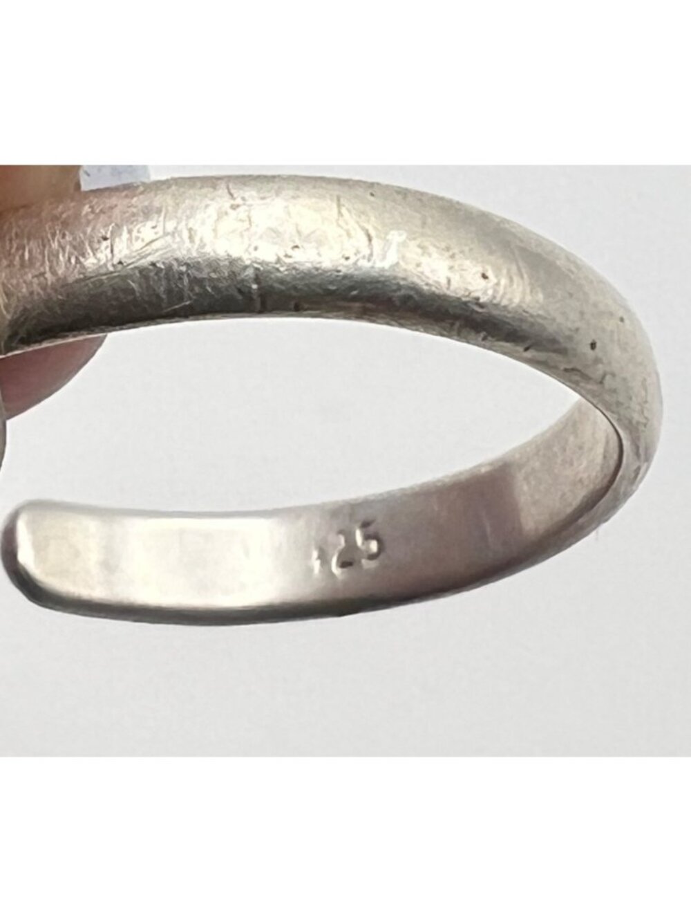 Sterling Silver Toe Midi Rings Adjustable Tested Set Of 2 Minimalist Design - Picture 5 of 10